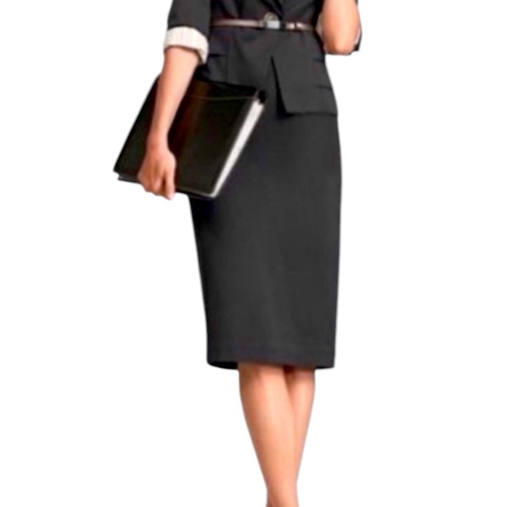 CAbi Vintage Grey "Bossy" Pencil Skirt #430 10